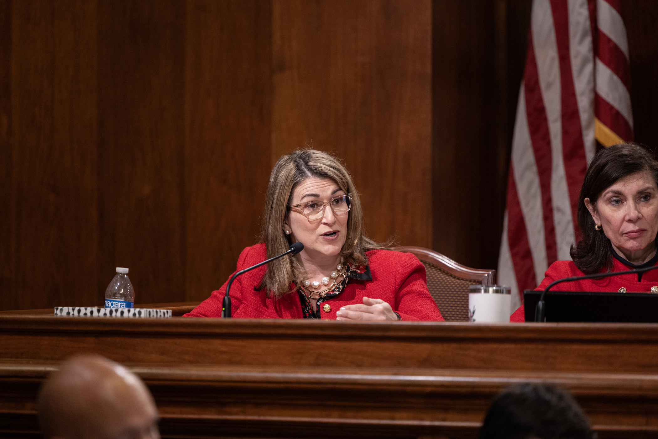 Sen. Brown speaks at the capitol building
