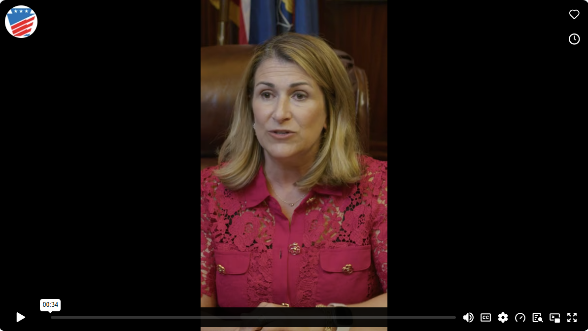Snip from vimeo video with play button.